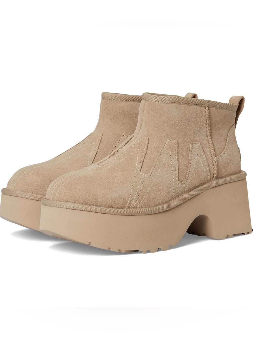 UGG Women's Ultra Mini Heights Sunwave Size US 8 - Picture 8 of 9